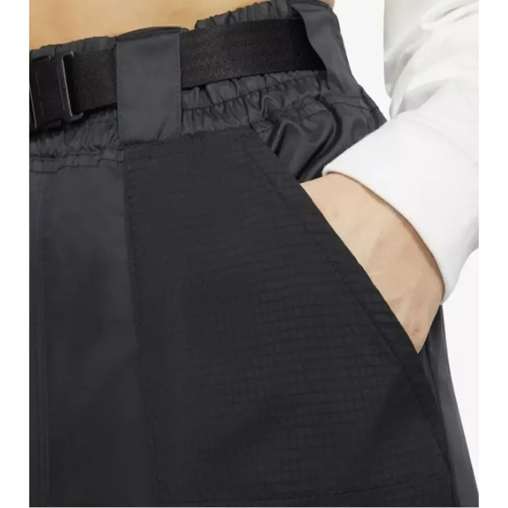 Nike Sportswear Tapered Jogger Pants Women's Small Cuffed Black Athletic DB3866‎